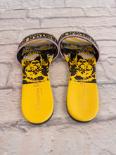 Load image into Gallery viewer, Christian Dior Yellow D-Way Slides, Size 37.5
