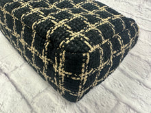 Load image into Gallery viewer, Chanel Black &amp; Beige Houndstooth Tweed Maxi 19
