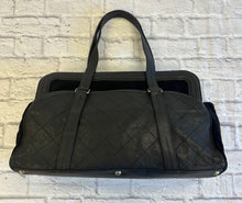 Load image into Gallery viewer, Chanel 2007 Black Mademoiselle Lock Tote Bag
