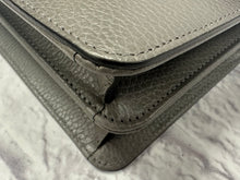 Load image into Gallery viewer, Gucci Small Grey Grained Interlocking GG Shoulder
