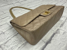 Load image into Gallery viewer, Chanel Metallic Quilted  Reissue Double Flap

