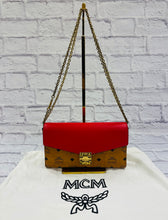 Load image into Gallery viewer, MCM Visetos Millie Chain Crossbody

