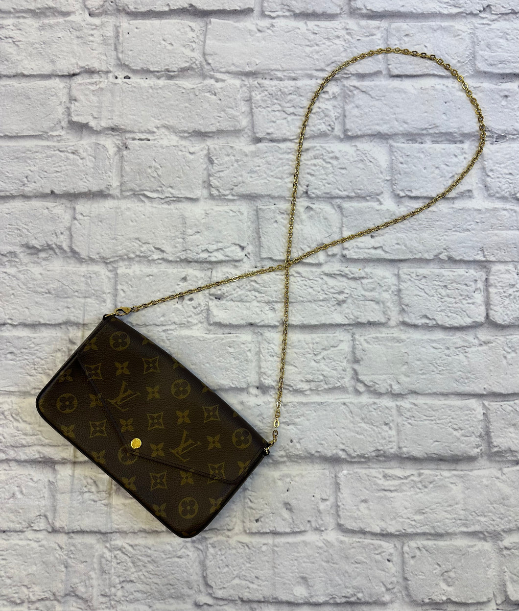 Louis Vuitton Monogram Felice with Chain Crossbody