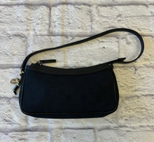 Load image into Gallery viewer, Gucci Black Monogram GG Pochette
