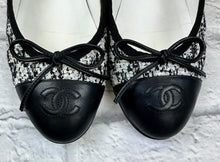 Load image into Gallery viewer, Chanel Tweed Sequin Ballet Flats, Size 36
