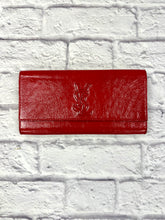 Load image into Gallery viewer, Saint Laurent Red Patent Clutch
