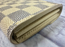 Load image into Gallery viewer, Louis Vuitton Damier Azur Flap Sarah Wallet
