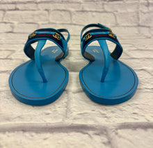 Load image into Gallery viewer, Gucci Interlocking G Web Sandal SZ 37.5
