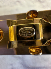 Load image into Gallery viewer, Chanel Gold C H A N E L Barrette 1997
