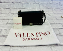 Load image into Gallery viewer, Valentino Black Rockstud Shoulder Bag
