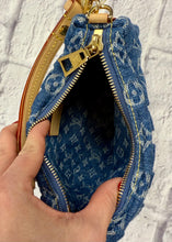 Load image into Gallery viewer, Louis Vuitton Mono Denim Pochette Valley
