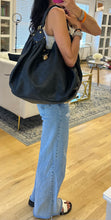 Load image into Gallery viewer, Louis Vuitton Black Mahina Shoulder Bag

