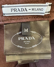 Load image into Gallery viewer, Prada Burgundy Canvas Baseball Cap SZ Medium
