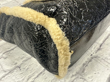 Load image into Gallery viewer, Chanel Shiny Crumpled Sheepskin Shearling CC Mania Tote
