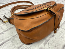 Load image into Gallery viewer, Chloe Tan Medium Marcie Bag
