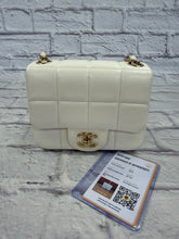 Load image into Gallery viewer, Chanel Off White Monacoco Mini Square Flap
