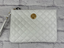 Load image into Gallery viewer, Versace White L Medusa Clutch Wristlet
