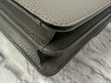 Load image into Gallery viewer, Gucci Small Grey Grained Interlocking GG Shoulder
