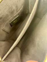 Load image into Gallery viewer, Fendi Small Kan I Scalloped Black Leather Bag
