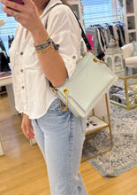 Load image into Gallery viewer, Chloé Roy Small Light Blue Leather Bag
