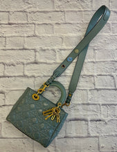 Load image into Gallery viewer, Christian Dior Small Blue Lady Dior Crossbody
