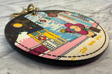 Load image into Gallery viewer, Louis Vuitton Monogram 2022 Christmas Animation Tokyo Bag Charm/Key Ring Blue
