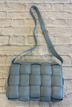 Load image into Gallery viewer, Bottega Veneta Ice Blue Nappa Intrecciato Padded Cassette Bag
