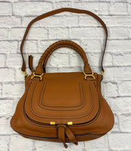 Load image into Gallery viewer, Chloe Tan Medium Marcie Bag
