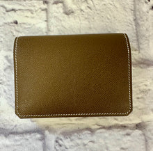 Load image into Gallery viewer, Hermes Medor Etoupe Gray Studded Card Holder
