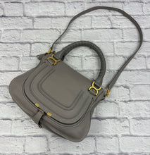 Load image into Gallery viewer, Chloe Grey Medium Marcie Bag
