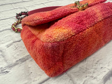 Load image into Gallery viewer, Chanel Small/Medium 19 Flap Bag Pink/Orange Tweed
