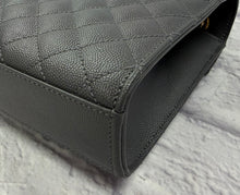 Load image into Gallery viewer, Saint Laurent Grey Medium Envelope Flap
