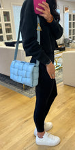 Load image into Gallery viewer, Bottega Veneta Ice Blue Nappa Intrecciato Padded Cassette Bag
