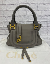 Load image into Gallery viewer, Chloe Grey Medium Marcie Bag

