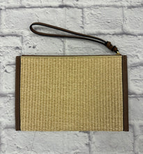 Load image into Gallery viewer, Fendi Raffia Wristlet/Pouch
