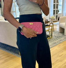 Load image into Gallery viewer, Chanel Pink Clutch On A Chain
