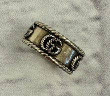 Load image into Gallery viewer, Gucci Sterling Silver Ring SZ 8
