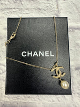 Load image into Gallery viewer, Chanel Pearl Drop Adjustable Necklace
