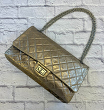 Load image into Gallery viewer, Chanel Metallic Aged Calfskin Quilted 2.55 Reissue Flap
