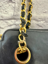 Load image into Gallery viewer, Chanel Vintage Quilted Black Lambskin Shoulder Bag
