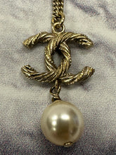 Load image into Gallery viewer, Chanel Pearl Drop Adjustable Necklace
