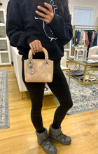 Load image into Gallery viewer, Dior Beige Python Mini Lady Dior
