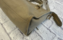 Load image into Gallery viewer, Balenciaga Taupe Chevre Gold Metallic Edge Hardware City Bag
