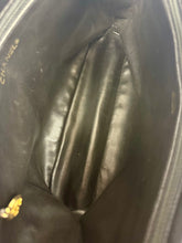 Load image into Gallery viewer, Chanel Vintage Quilted Black Lambskin Shoulder Bag
