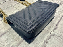 Load image into Gallery viewer, Chanel Navy Small Boy Bag
