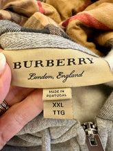 Load image into Gallery viewer, Burberry Grey Tonal Logo Hoodie Sz XXL
