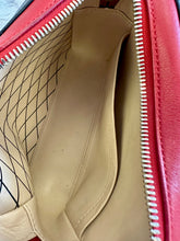 Load image into Gallery viewer, Louis Vuitton Leather Petite Malle Soft MM Red &amp; Black Crossbody
