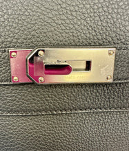 Load image into Gallery viewer, Hermes Black Togo Leather Hac A Dos PM
