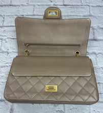 Load image into Gallery viewer, Chanel Metallic Quilted  Reissue Double Flap
