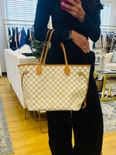 Load image into Gallery viewer, Louis Vuitton Damier Azur Neverfull MM
